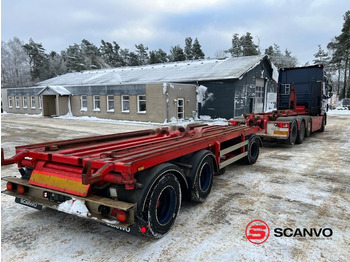 Containertransporter/ Wissellaadbak aanhangwagen