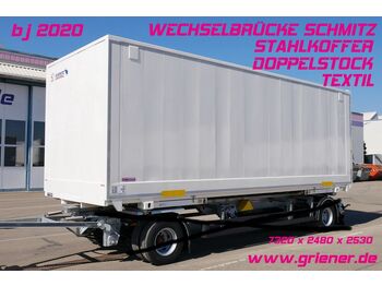 Containertransporter/ Wissellaadbak aanhangwagen SCHMITZ