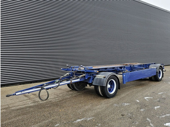 Containertransporter/ Wissellaadbak aanhangwagen VAN HOOL