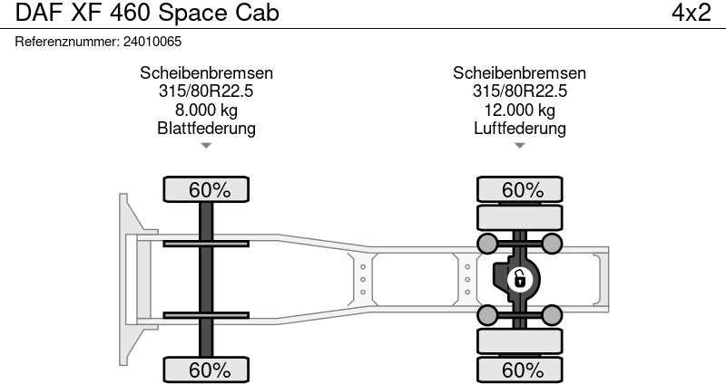 Trekker DAF XF 460 Space Cab: afbeelding 14