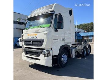 Trekker HOWO T7H 6x4 drive tractor unit CNG LNG natural gas: afbeelding 3
