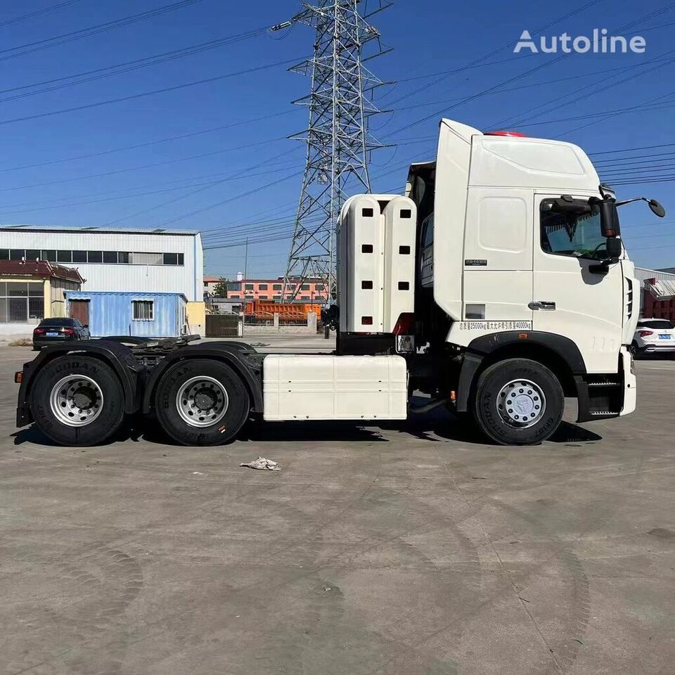 Trekker HOWO T7H 6x4 drive tractor unit CNG LNG natural gas: afbeelding 6