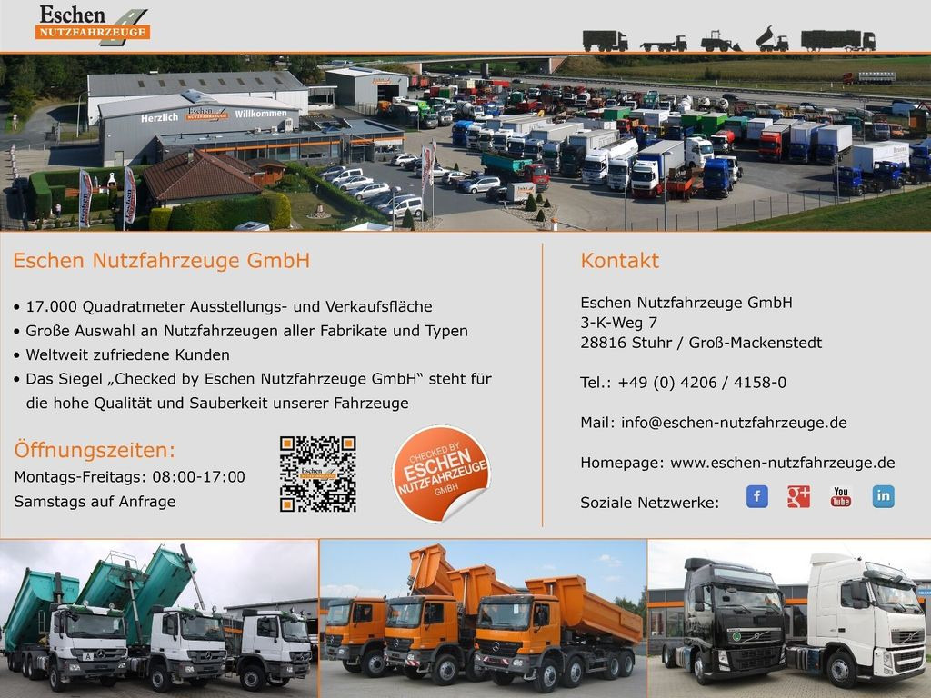 Trekker Mercedes-Benz 2642 Arocs LS 6x4| Hydraulik*Brems&Spurassistent