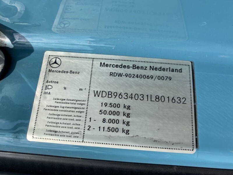 Trekker Mercedes-Benz Actros 1845LS RETARDER CHASSISNR: L801632 HOLLAND TRUCK EURO6 NEUE TUV!!: afbeelding 10