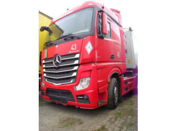 Trekker Mercedes-Benz Actros 1845 + Euro 6 + Kipphydraulik Top Zustand: afbeelding 1