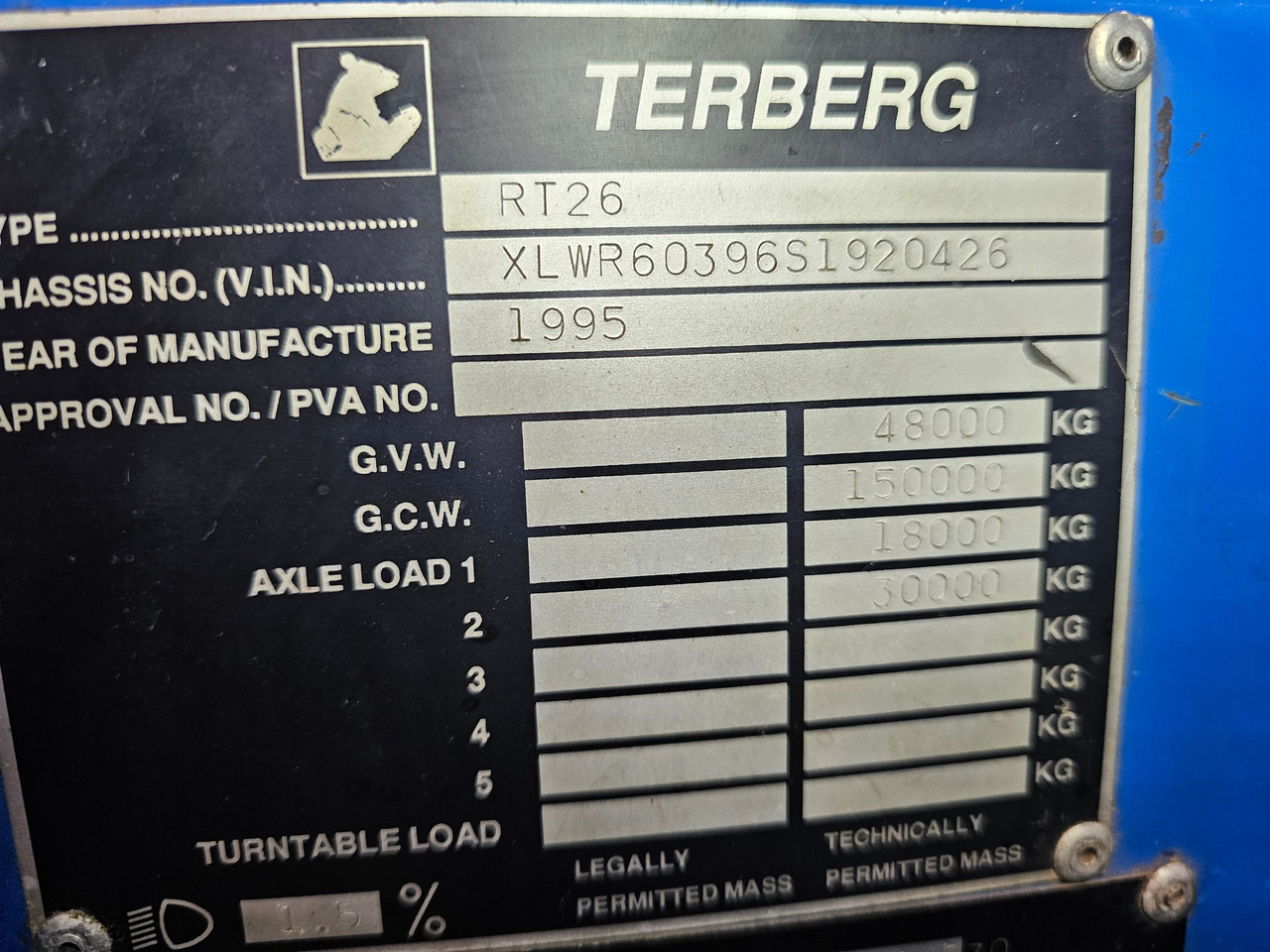 Trekker Terberg RT 26 4x4
