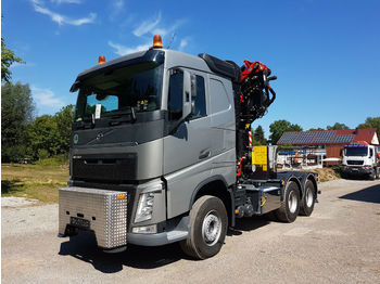 Trekker Volvo FASSI455L214 -KORB - HYDRAULIK -Pritsche Plane: afbeelding 1