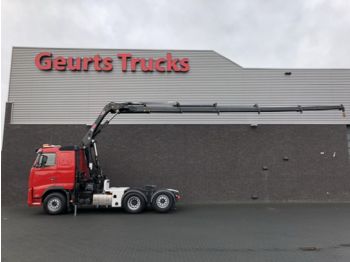 Trekker Volvo FH 16 580 6X2 TRACTOR + HIAB 244-5: afbeelding 1