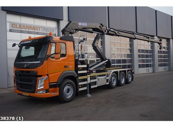 Trekker Volvo FM 420 8x2 HMF 26 ton/meter laadkraan: afbeelding 1