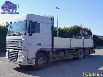 vrachtwagen met open laadbak DAF XF 105 460