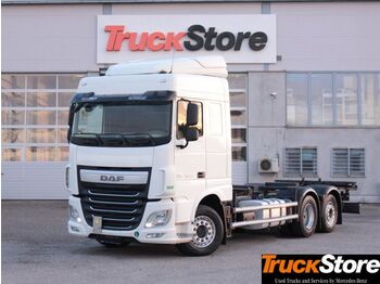 Containertransporter/ Wissellaadbak vrachtwagen DAF XF 510