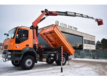 Kipper vrachtwagen IVECO Trakker