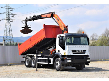 Kipper vrachtwagen IVECO Trakker