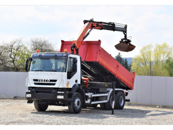 Kipper vrachtwagen IVECO Trakker