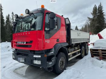 Kipper vrachtwagen IVECO Trakker