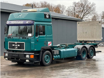 Containertransporter/ Wissellaadbak vrachtwagen MAN 25.372