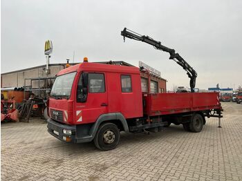 Vrachtwagen met open laadbak MAN 12.225