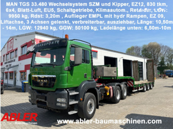 Kipper vrachtwagen MAN TGS 33.480