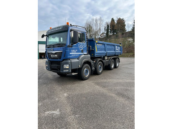 Kipper vrachtwagen MAN TGS 35.480