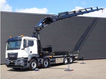 Vrachtwagen met open laadbak MAN TGS 35.510