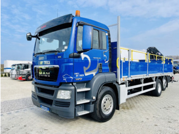 Vrachtwagen met open laadbak MAN TGS 26.360