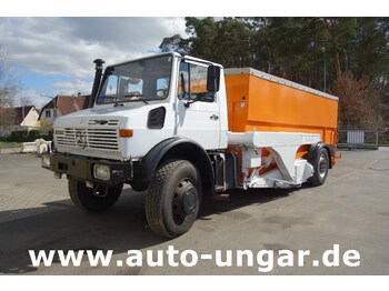 Containertransporter/ Wissellaadbak vrachtwagen UNIMOG