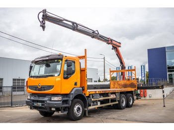 Vrachtwagen met open laadbak RENAULT Kerax 380