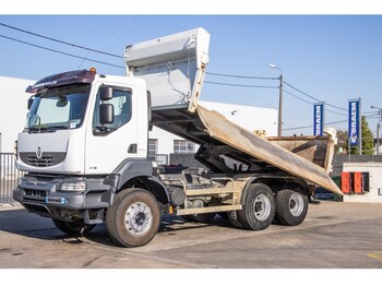 kipper vrachtwagen RENAULT Kerax 410