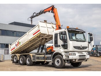 kipper vrachtwagen RENAULT Kerax 430