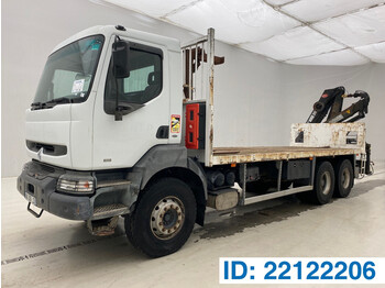 vrachtwagen met open laadbak RENAULT Kerax 300
