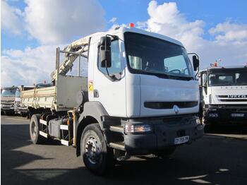 kipper vrachtwagen RENAULT Kerax 340