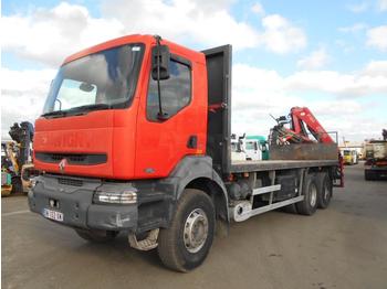 Kipper vrachtwagen RENAULT Kerax 370