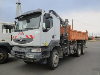 kipper vrachtwagen RENAULT Kerax 370