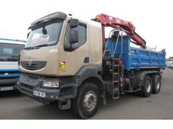 kipper vrachtwagen RENAULT Kerax 370