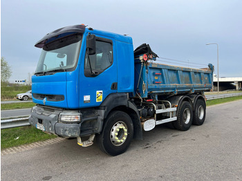 Kipper vrachtwagen RENAULT Kerax 370