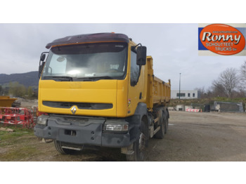 Kipper vrachtwagen RENAULT Kerax 380