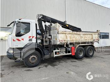 kipper vrachtwagen RENAULT Kerax 410
