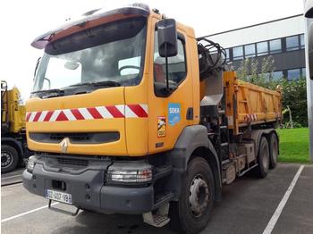 kipper vrachtwagen RENAULT Kerax 420