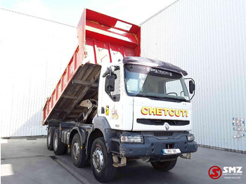 Kipper vrachtwagen RENAULT Kerax 420