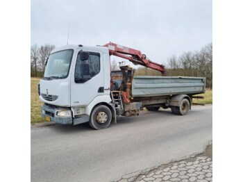 kipper vrachtwagen RENAULT Midlum