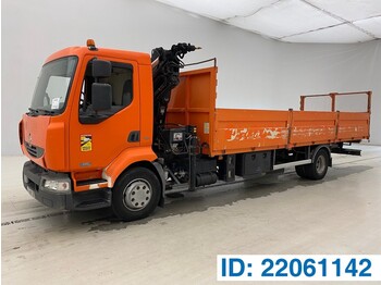 vrachtwagen met open laadbak RENAULT Midlum 220