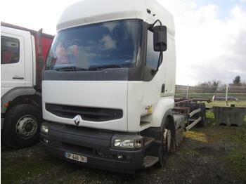 containertransporter/ wissellaadbak vrachtwagen RENAULT Premium 385