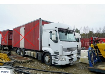 Containertransporter/ Wissellaadbak vrachtwagen RENAULT Premium 450