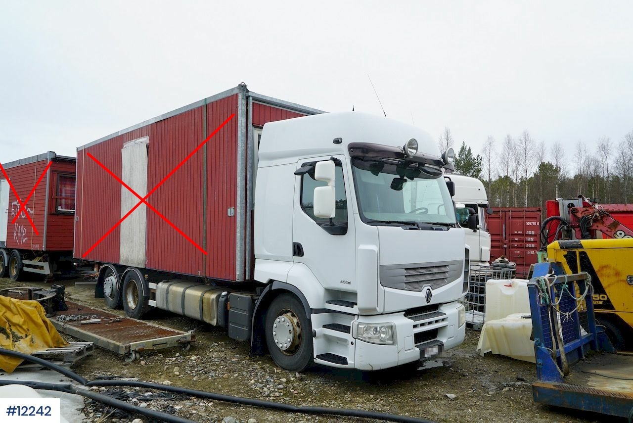 Containertransporter/ wissellaadbak vrachtwagen Renault Premium 450DXI: afbeelding 1
