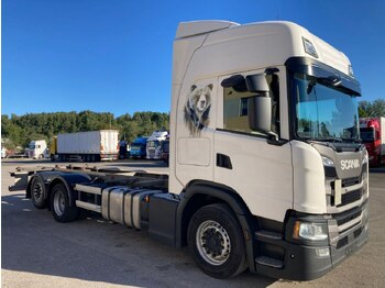 containertransporter/ wissellaadbak vrachtwagen SCANIA G 500