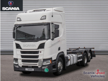 Containertransporter/ Wissellaadbak vrachtwagen SCANIA R 450