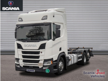 Containertransporter/ Wissellaadbak vrachtwagen SCANIA R 450