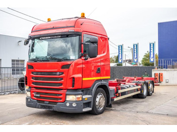 Containertransporter/ Wissellaadbak vrachtwagen SCANIA G 440