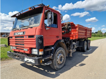 Kipper vrachtwagen SCANIA R113