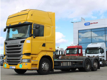 Containertransporter/ Wissellaadbak vrachtwagen SCANIA R 410